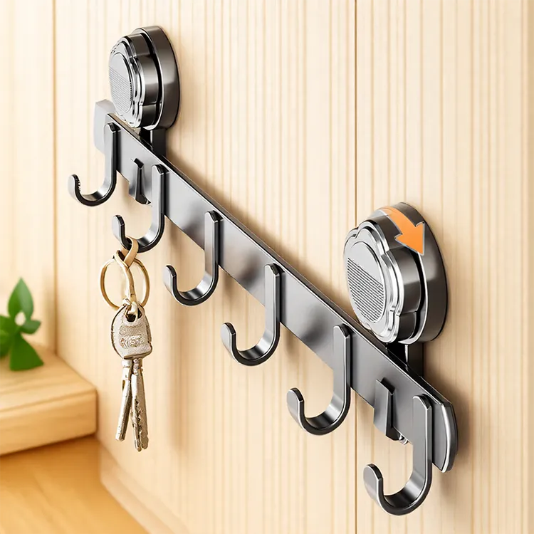 吸盘门后挂钩免打孔强力承重卧室入户门上挂衣架墙上挂衣钩置物架