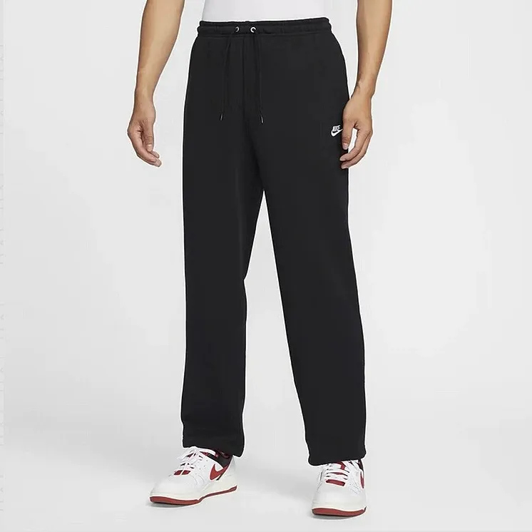 NIKE/耐克男士系带中腰经典运动休闲宽松针织长裤HQ4423010