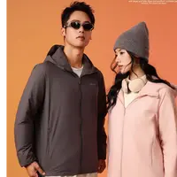 90%绒！户外登山轻柔极寒男女情侣羽绒服