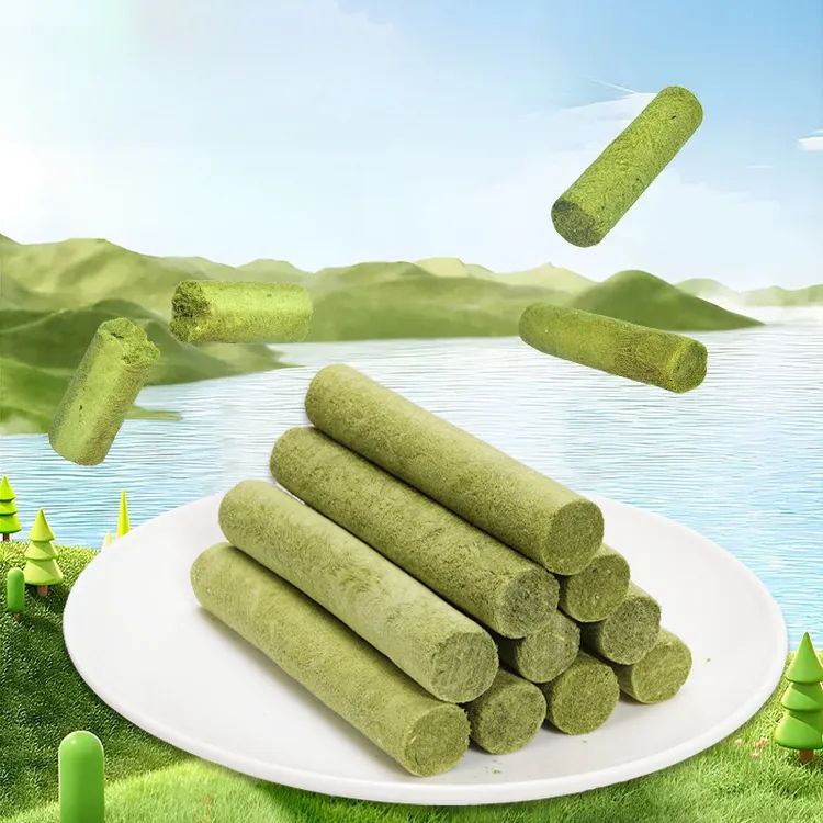 冻干猫草棒全阶段猫咪温和排化毛球猫草磨牙棒宠物食品猫零食猫草