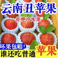 2025正宗云南昭通丑苹果新鲜现摘现发脆甜多汁
