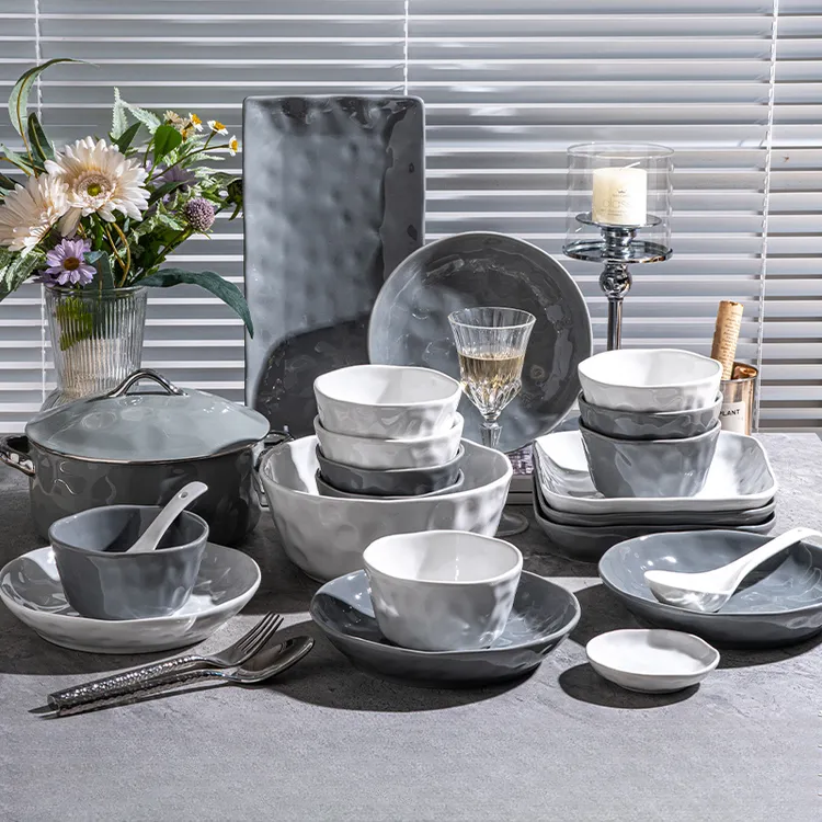 景德镇高档大气碗盘餐具一整套家用2025新款乔迁新居送礼碗盘套装