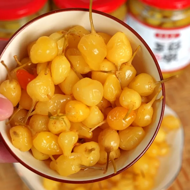 广西特色酸辣五彩泡椒中等辣度七彩泡椒灯笼椒香辣脆口下粥下饭菜