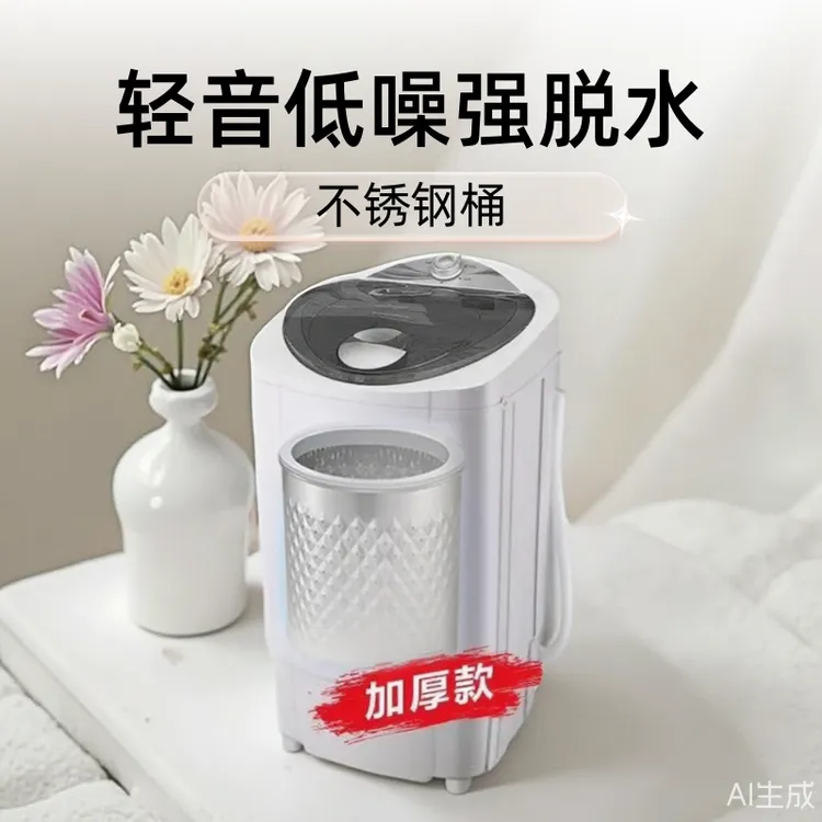 【甩干桶】家用甩干机5/15公斤速干大容量单脱水羽绒服甩干鞋子脱水