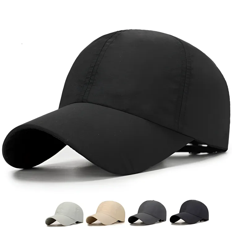 【速干光板】轻薄不打孔帽子户外夏季透气防晒帽 钓鱼帽运动帽商品图