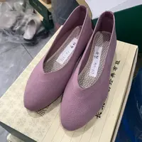 中国风时尚平跟手工刺绣薄款绣花鞋休闲鞋布鞋女616-253
