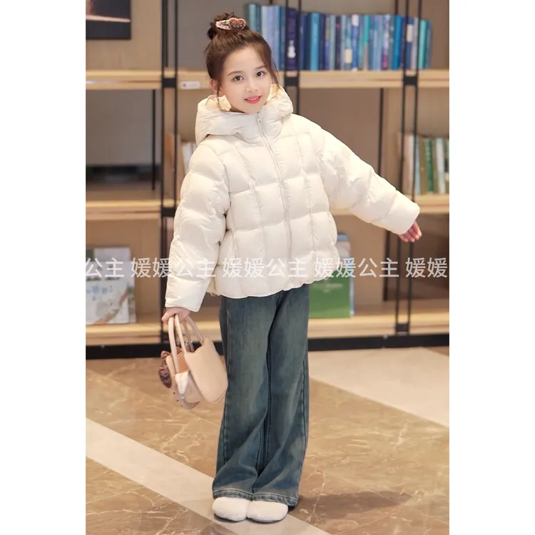媛媛公主2025冬季新品三防百搭保暖羽绒服15415Y078