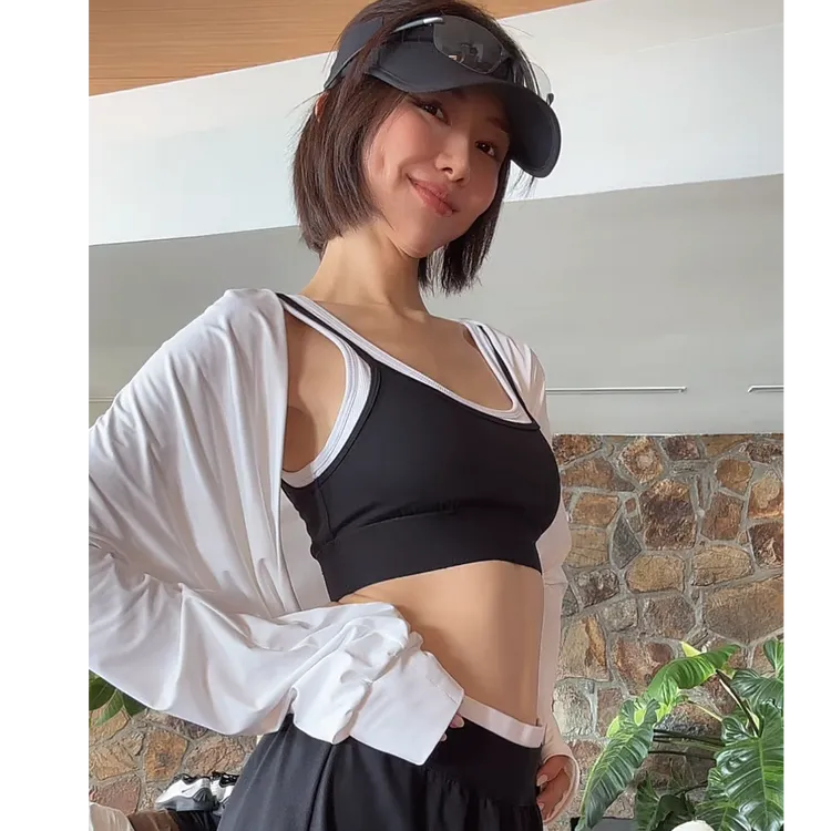 ROMI STUDIO“冰感开衫”休闲不闷汗弹力无扣开襟外套RWDRW93467