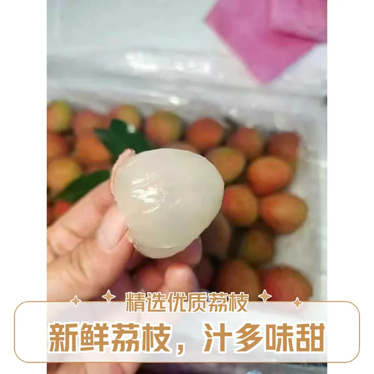 海南桂花香荔枝当季新鲜水果现摘直发顺丰空运