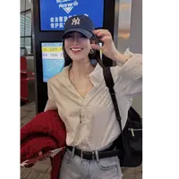 娜一家 2025年初冬东大门慵懒风衬衫