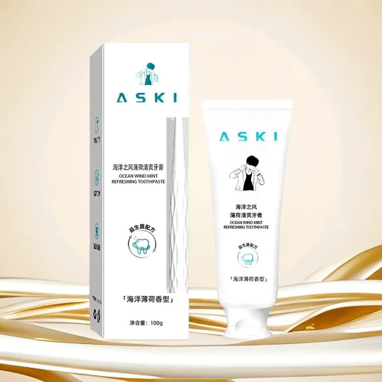 ASKI海洋之风薄荷清爽牙膏  --Y