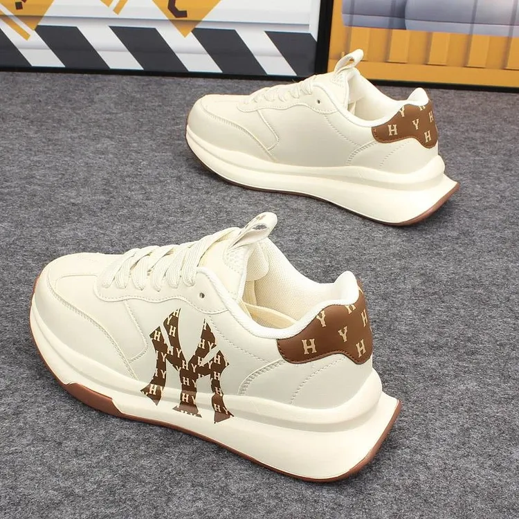 官方正品洋基队高级感潮牌老爹鞋男女款冬季厚底男鞋运动休闲板鞋