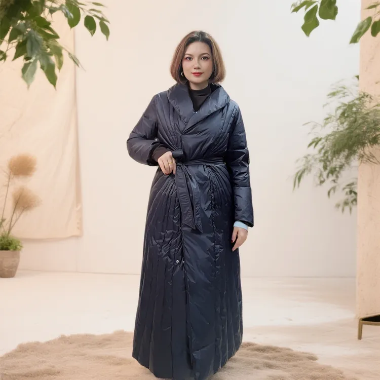 【UMIDA】连帽休闲长款外套