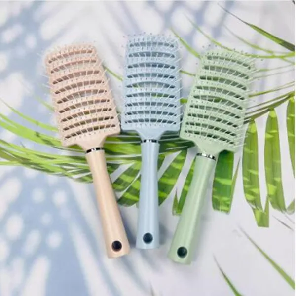 蓬松高颅顶梳子头发神器男女通用长发造型按摩经络气囊排骨气垫梳