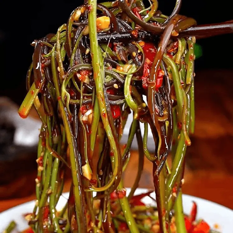 【 太脆爽了!】蕨菜贡菜香辣脆爽下饭菜即食开味剁椒农家风味麻辣菜