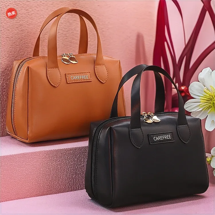 美拉德高端化妆品包女分区收纳高颜值洗漱包旅行护肤品收纳包防水