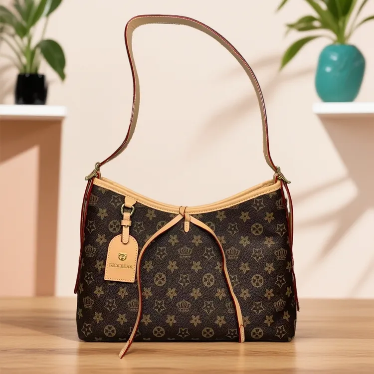 DICK BEAR/迪克熊9853新款时尚宽带斜挎单肩托特包