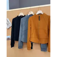 TY1 【立领卫衣】人手两件的立体裁剪双拉链立领卫衣（衣长53）