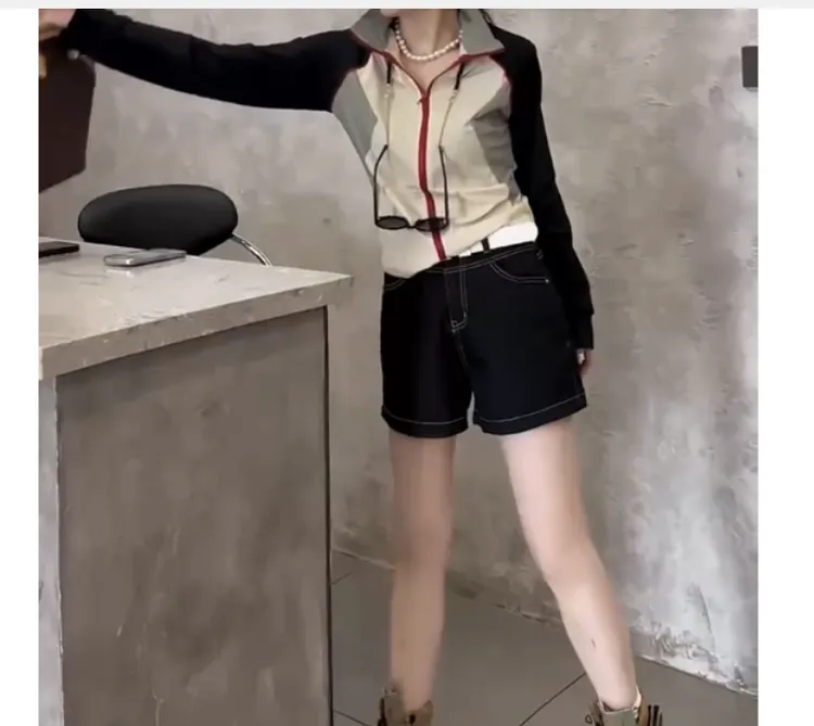 2024春季新款时尚女装网红潮流韩版洋气上衣外套裤子女甜甜80