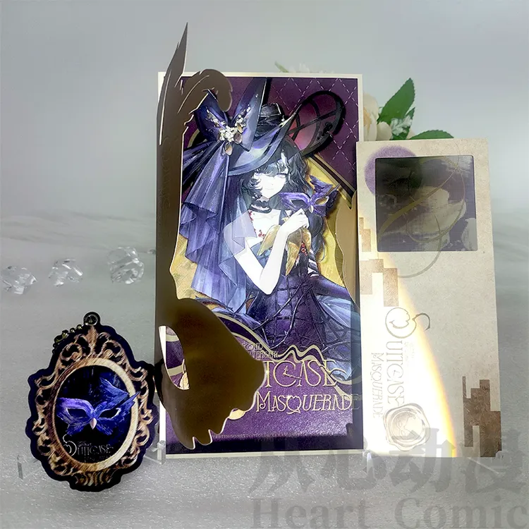 官方正版 重返未来:1999 箱中假面 徽章 Q版 舞会邀约套组