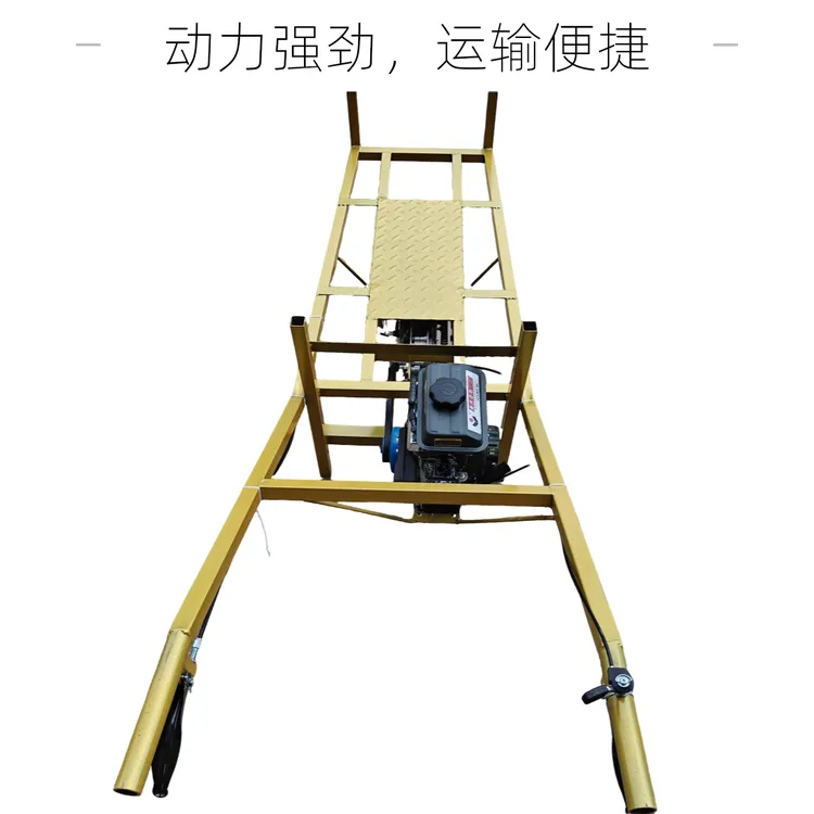 家用型独轮154动力车拉货搬运更省力