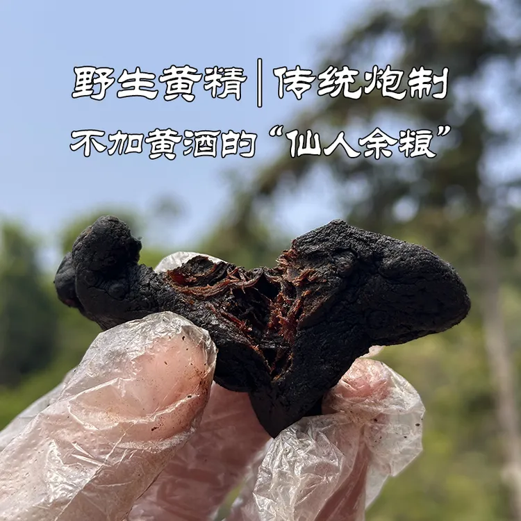 软糯黄精 纯野生山货 九蒸九晒仙人余粮 8-10年起黄精 多花品种