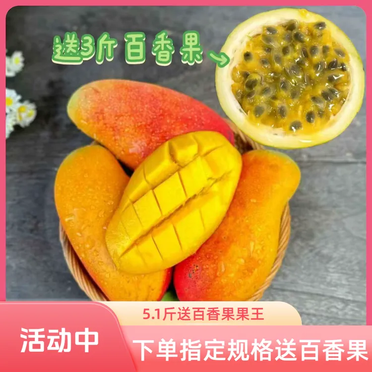 【新品种】海南西施芒果甜度高汁水丰盈复合香气浓郁果肉Q弹无筋丝