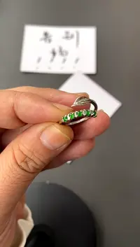 【闪购商品】翡翠戒指银S925镶嵌买断价