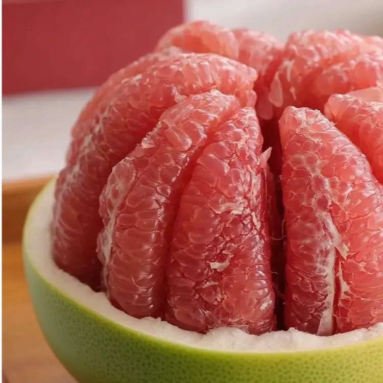 梅州寻好柚就寻山果树 富硒有机青皮红柚 散装30斤 中秋送礼佳品