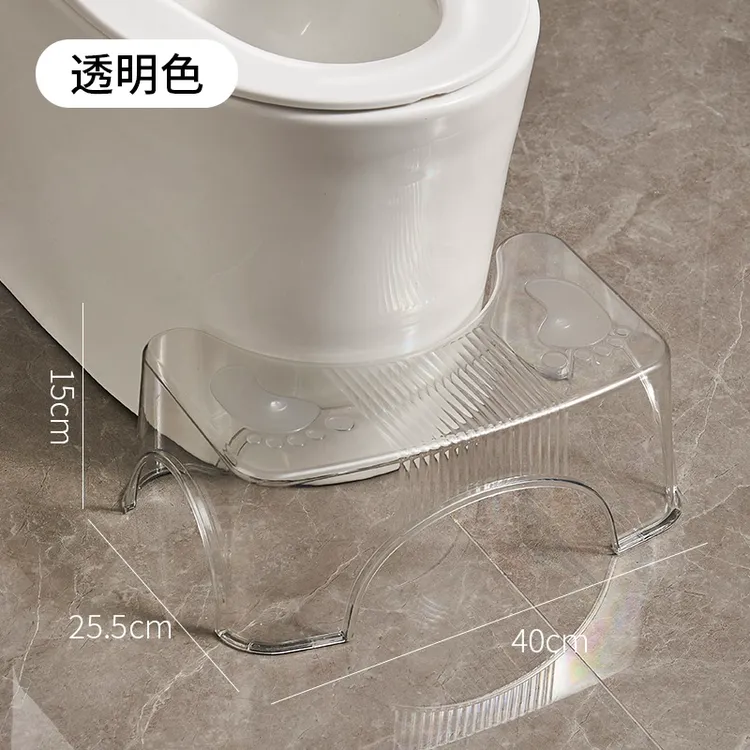 厕所马桶凳蹲坑神器加高加厚防滑折叠卫生间孕妇成人儿童脚踩凳子
