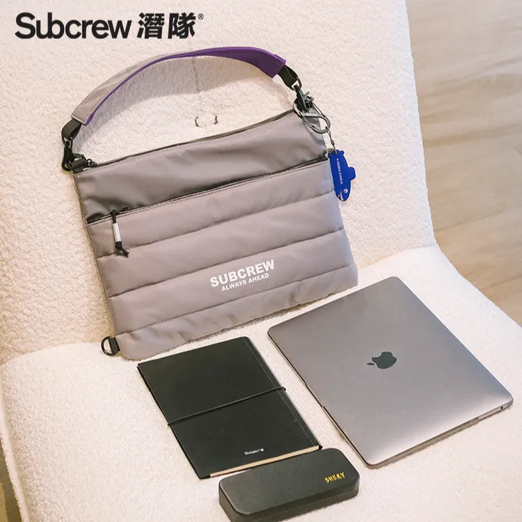 Subcrew新款小众高级感手提电脑包14寸16寸通勤笔记本单肩斜挎包商品图