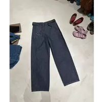 复古深色洗水牛仔裤#5125