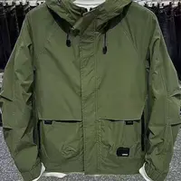 9185绿色G-专场撤柜秋季户外冲锋衣夹克外套