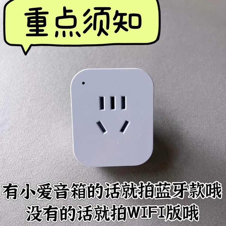 智能插座WiFi远程控制定时开关鱼缸接入米家App小爱同学语音遥控