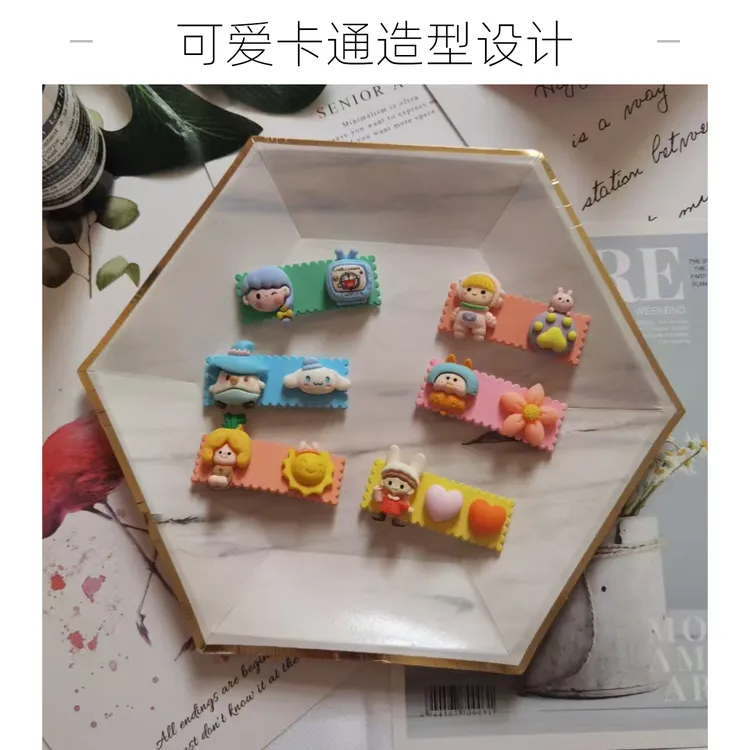 可爱发饰发夹发圈随机到手25个 只多不少