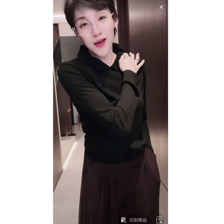 德国全进口 扬子纱 POLO领 长袖T恤 CX0186