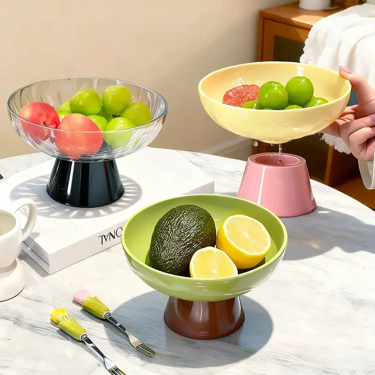 洛诺兔多巴胺沥水小果盘家用厨房果蔬清洗篮茶几果篮零食收纳盘