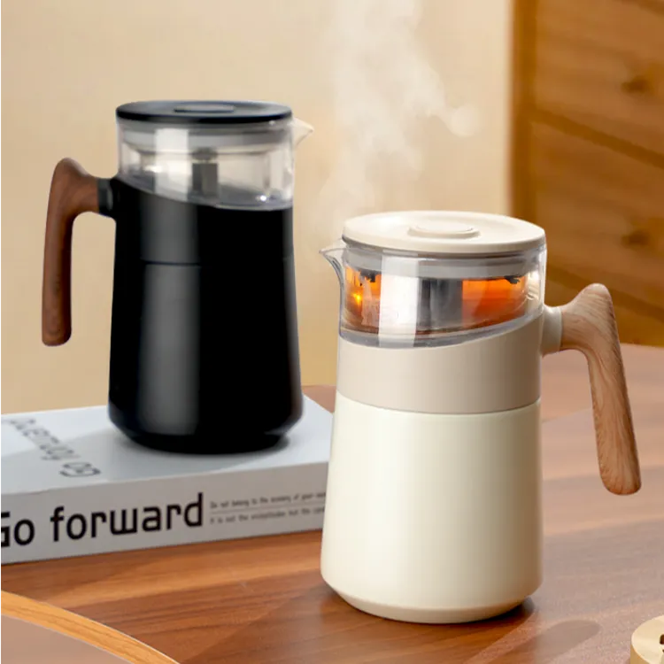 Neoall飘逸杯茶水分离泡茶按压式陶瓷内胆保温茶具套装