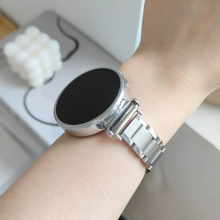 适用华为gt4gt5金属表带gt32pro/fit3watch4华为三株磁吸表带高级