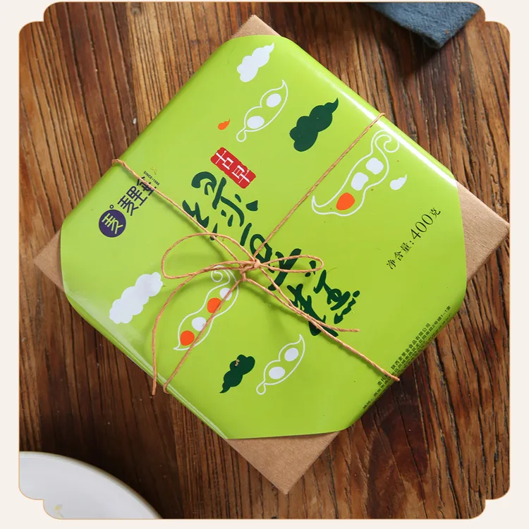 麦里金 麦里金绿豆糕传统老味糕点 陕西特色点心西安零食400g