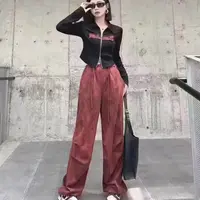 甜酷工装裤套装女