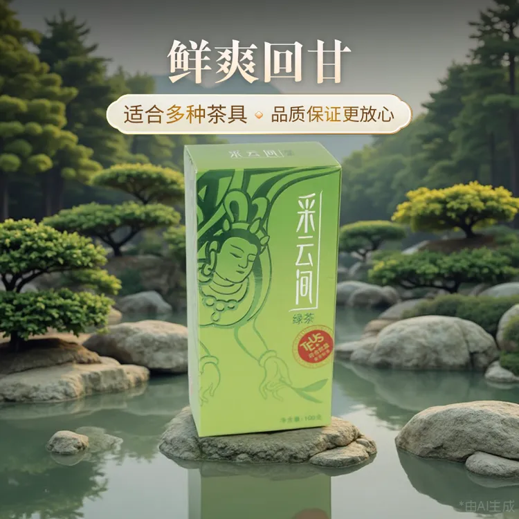 采云间欧标新春茶高山雨前栗香醇厚炒青一级茶叶绿茶浓香绿茶碎茶