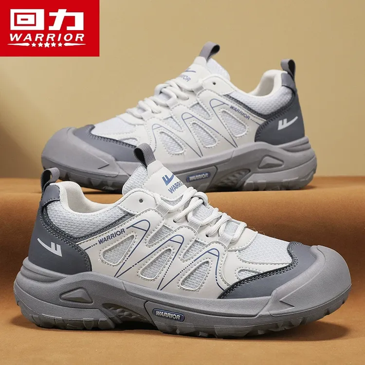 回力男鞋2025新款冬季厚底登山耐磨防滑户外徒步休闲运动劳保潮鞋