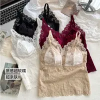 SM1037秋冬磨毛性感风奢华秋冬拼接吊带奢华风背心性感韩版千金风