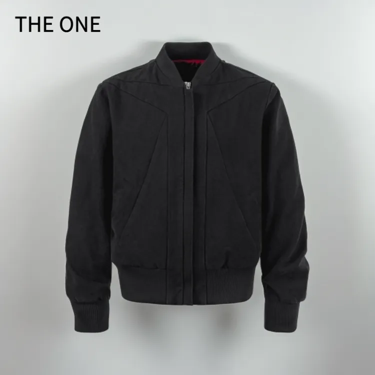 秋季新款重磅解构裁剪 倒三角设计痞帅硬汉外套飞行夹克