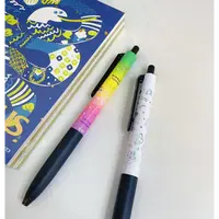 Nakabayashi仲林蜡笔小新联名隐藏款-静音中性笔按动速干学生黑笔