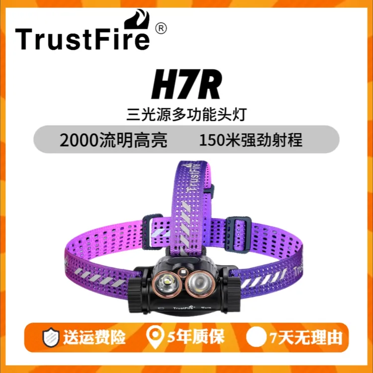 【小张专属】三光源多功能头灯头戴式LED灯赶海头灯登山头灯