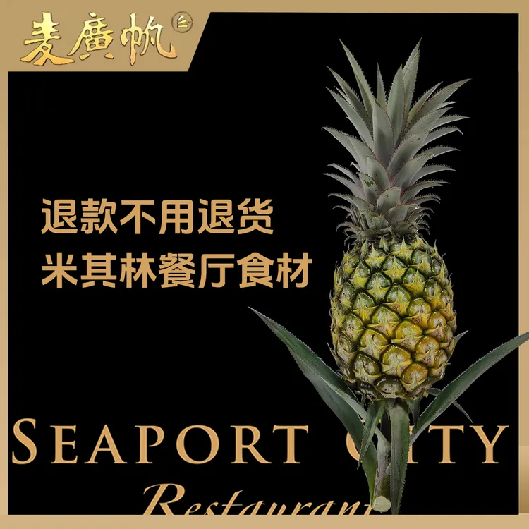 飞粤【神湾菠萝】米其林/金梧桐奖餐厅食材