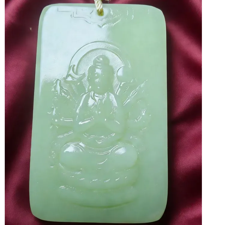 十二生肖鼠双面精雕本命佛吊坠