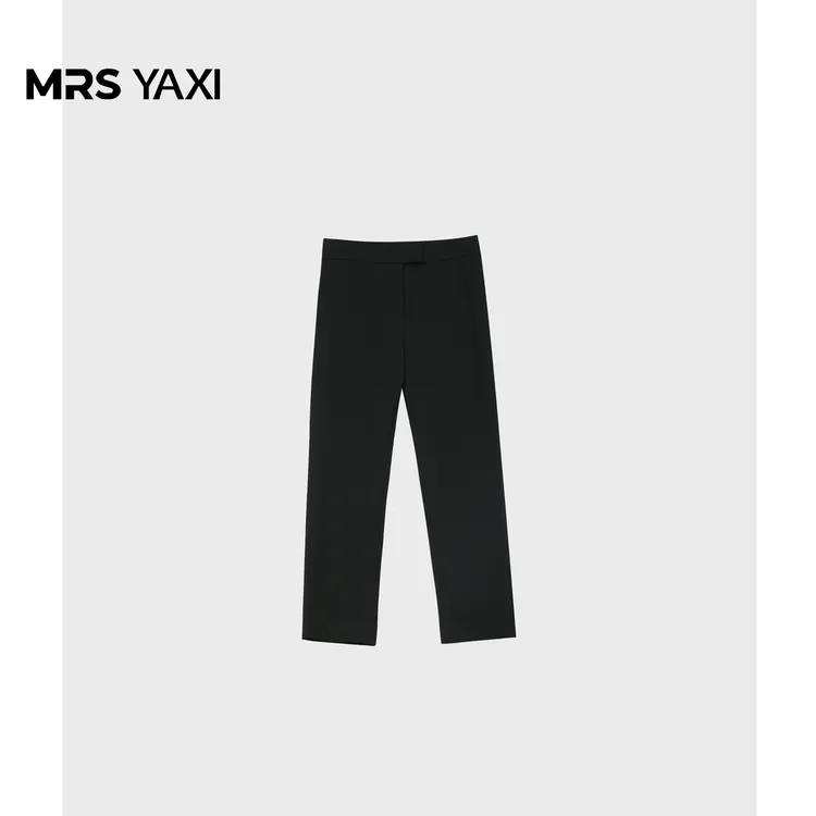 Mrsyaxi极简通勤气质修身西装裤休闲裤YX4123124